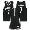 thumbnail image 1 of NBA basketball uniform BKN black suit no. 7 Durant - Perfect 2XL (170-175cm), 1 of 4