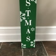 thumbnail image 2 of Timeless Desserts Merry Christmas Porch Sign 48in H Wood Hearts Green Indoor Outdoor Modern, 2 of 6