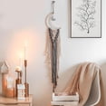 thumbnail image 4 of 7,87x40 '' de de tejido tapiz de medi colgante Boho bor decoración de dormitorio año de cumpleaños para los CUTICAT Tapiz de tejido de hilo, 4 of 8