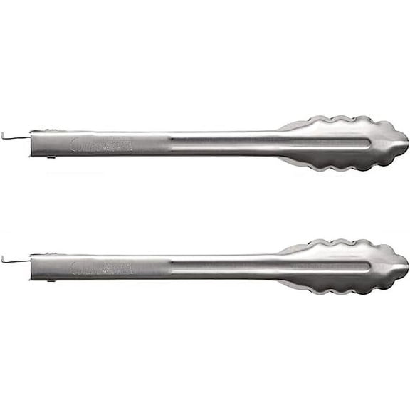 Rada Cutlery 9" Heavy-Duty Tongs, Pack of 2