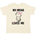 thumbnail image 3 of Inktastic My Mema Loves Me Girls Girls Toddler T-Shirt, 3 of 5