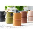 thumbnail image 2 of Shisuyan Practical Mini Notepad Notebook School Supplies Office Worker Students Stationery for Home Office (Matte Wax Brown), 2 of 9
