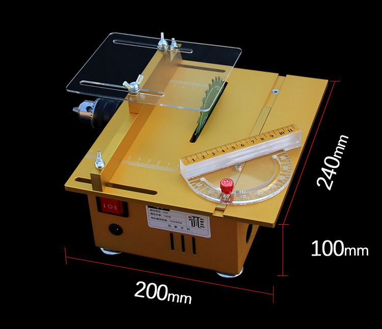 Multifunction Mini Table Saw Handmade 