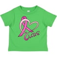 thumbnail image 3 of Inktastic Cure Breast Cancer Awareness Pink Ribbon Boys or Girls Toddler T-Shirt, 3 of 5