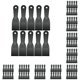 thumbnail image 1 of Riwesomey 10 Uds removedores de sellador raspador de papel tapiz espátula de Gel multifuncional acabado mano espátula herramienta pala Kit tipo Tipo 2 10piezas, 1 of 6