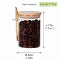 thumbnail image 4 of JOGGEIL Overnight Oats Containers with Lids,18.5oz Overnight Oats Jars 6 Pack, Oatmeal Cups,Meal Prep Containers,Glass Meal Prep Containers with Lids,China Pudding Jars, 4 of 9