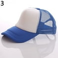 thumbnail image 6 of Unisex Attractive Baseball Cap Trucker Mesh Blank Visor Adjustable Sun Hat, 6 of 8