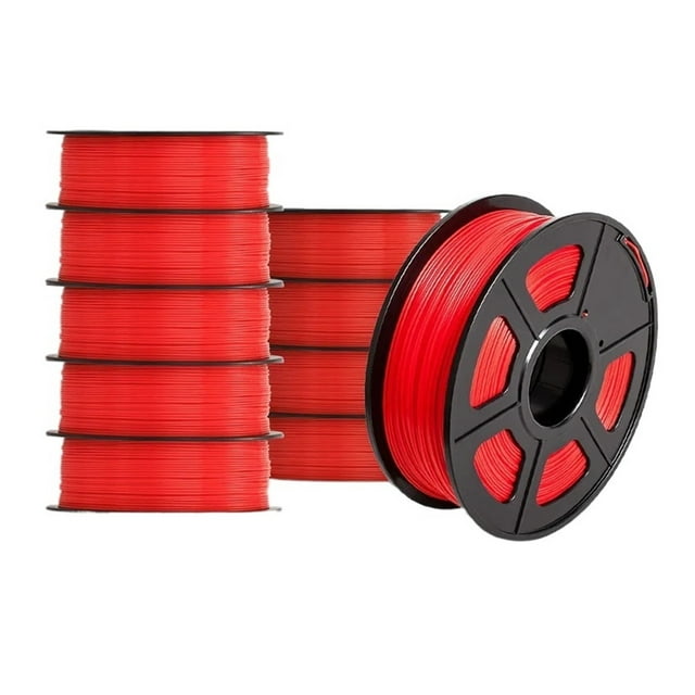 Filament PLA+ pour Imprimante 3D, 1,75 mm 10 Rouleaux Matériaux d'Impression 3D pour Imprimante 3D et Stylo 3D, Expérience d'Impression Plus Fluide