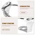 thumbnail image 3 of OULII Mug Holders Water Cup Holder Silver Holding Shampoo Bottles 1Pack, 3 of 8