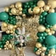 thumbnail image 5 of Kit de arco con forma de guirnalda con globos de látex, color verde oscuro, 106 piezas, para fiestas, 5 of 6