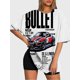 thumbnail image 3 of T-shirt short sleeve round neck summer casual loose N240, 3 of 5
