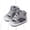 Grey, variant on Liyamei Summer Children Toddler Shoes Boys And Girls Sports Shoes Flat Sole Round Head High Top Lace Up Comfortable Colorblock Casual Style Size 4