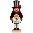 thumbnail image 2 of Alexander Taron 19.75" Black Forest Man with Clock Christmas Nutcracker, 2 of 2