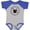 Heather and Royal, variant on Inktastic Drummer Percussionist Music Gift Boys or Girls Baby Bodysuit