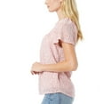 thumbnail image 2 of Cupio Ladies' Size Small (2-4) Soft Lined Lace Top, Pink, 2 of 3