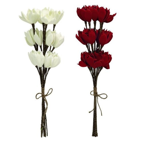 Cole Grey 2 Piece Eva Artificial Flower Wall D Cor Set Set Of 2 Walmart Com Walmart Com