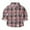 Pink, variant on Fancifize Baby Boys' and Toddler Long Sleeve Plaid Button Up Shirt Little Big Boys Girls Casual Dress Shirts with Pocket 6M-8Years