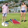 thumbnail image 4 of Cornhole Set, 4'x 2'Corn Hole Boards Set, Solid Wood Cornhole Game Outdoor Set, Corn Holes Outdoor Game, Corn Hole Sets with Bags Regulation Size, Perfect for Lawn, Backyard, Beach, Park, 4 of 7