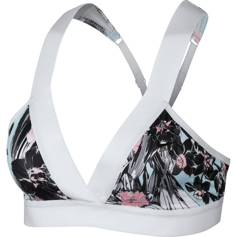 Nike Women's Pro Indy Plunge Hyper Femme Sports Bra 