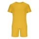thumbnail image 3 of Conjunto de Pantalones de Dos Piezas de Color Sólido Casual de Manga Corta de los Hombres Camiseta Y Pantalones de Playa con Bolsillos Verano, 3 of 5