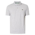 thumbnail image 5 of Lacoste Embroidered Logo Polo Shirt, Grey, 5 of 5