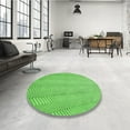 thumbnail image 4 of Ahgly Company Machine Washable Indoor Rectangle Transitional Emerald Green Area Rugs, 7' x 10', 4 of 7