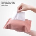 thumbnail image 3 of Car Tissue Holder, Suede Tissue Box Car Back Seat Tissue Dispenser Hanging Tissue Box Paper Towel Box Holder,Brown, 3 of 5