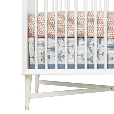 Dwellstudio Flight Canvas Crib Skirt Walmart Canada