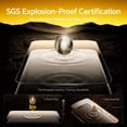 thumbnail image 4 of Protector de pantalla AOHI 9H+ de cristal templado para iPhone 16 Pro Max, 4 of 8