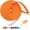 Orange, variant on 15/20/30/50/100 ft Long Dog Training Leash with Clickers for Small, Medium and Large Dogs or Cats (30 Feet, Springgreen)
