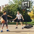 thumbnail image 2 of Panier de Basketball Portable Goplus 7,5-10 Pi Système de But de Basketball Ajustable, 2 of 10