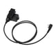 thumbnail image 5 of Adaptador de auriculares de Radio Push To Talk, adaptador de auricular de Walkie Talkie con sonido claro, repuesto para Icom V8 V80 V82, 5 of 5