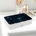 thumbnail image 6 of Constellation Elegant Jewelry Box Organizer with Removable Compartment for Earrings - Portable PU Leather Case, 6 of 6