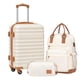thumbnail image 1 of Set de equipaje Coolife de 3 piezas con tapa dura y cierre TSA Spinner Wh, 1 of 7
