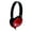 Red, variant on Hamilton Buhl Childern's Noise-Canceling Over-Ear Headphones, Black, PRM100B
