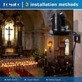 thumbnail image 3 of FoMaKo 4K PTZ Camera HDMI NDI 20X Live Streaming Camera Bundle (K20UHX3+M4+KC608), 3 of 13