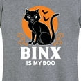 thumbnail image 3 of Hocus Pocus - Binx Is My Boo - Women's Short Sleeve Graphic T-Shirt, 3 of 5