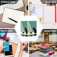 thumbnail image 6 of FORMRS 1-Subject Spiral Notebook 8" x 5" College Ruled 60 Refillable Sheet A5 Hard Cover, 2 Pack, Black Cat, 6 of 7