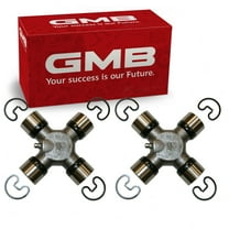 2 pc GMB Rear Shaft All Universal Joints compatible with Dodge Ram 3500 1994-2010