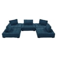 thumbnail image 2 of Saunter Tufted Fabric Fabric 5-Piece Sectional Sofa-EEI-5210, 2 of 9