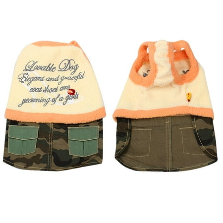 m b and food bargains baby Little Clothes Dog Cat Apparel Vest Light Dress Pet Orange