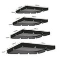 thumbnail image 5 of sunsanly Patio Swing Chair Canopy Replacement Waterproof Sun Shade Cover UV-Resistant Hammock Swing Seat Canopy Porch Swing Canopy Replacement, 5 of 7