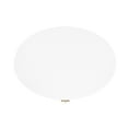 thumbnail image 5 of Kate and Laurel Decklyn Decorative Glam Oval Side Table, 16 x 12 x 24, White and Gold, Modern Round Living Room Table with Pull Drawer for Useful Storage, 5 of 9
