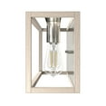 thumbnail image 5 of Hunter - Squire Manor 2-light Brushed Nickel, Medium Size Vanity Light, Dimmable, Modern Style, for Bedrooms, Dining, Living Rooms - 19672, 5 of 7