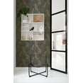 thumbnail image 6 of ESTA Home Canales Black Gold Inked Leaves Wallpaper, 20.9-in by 33-ft, 6 of 7