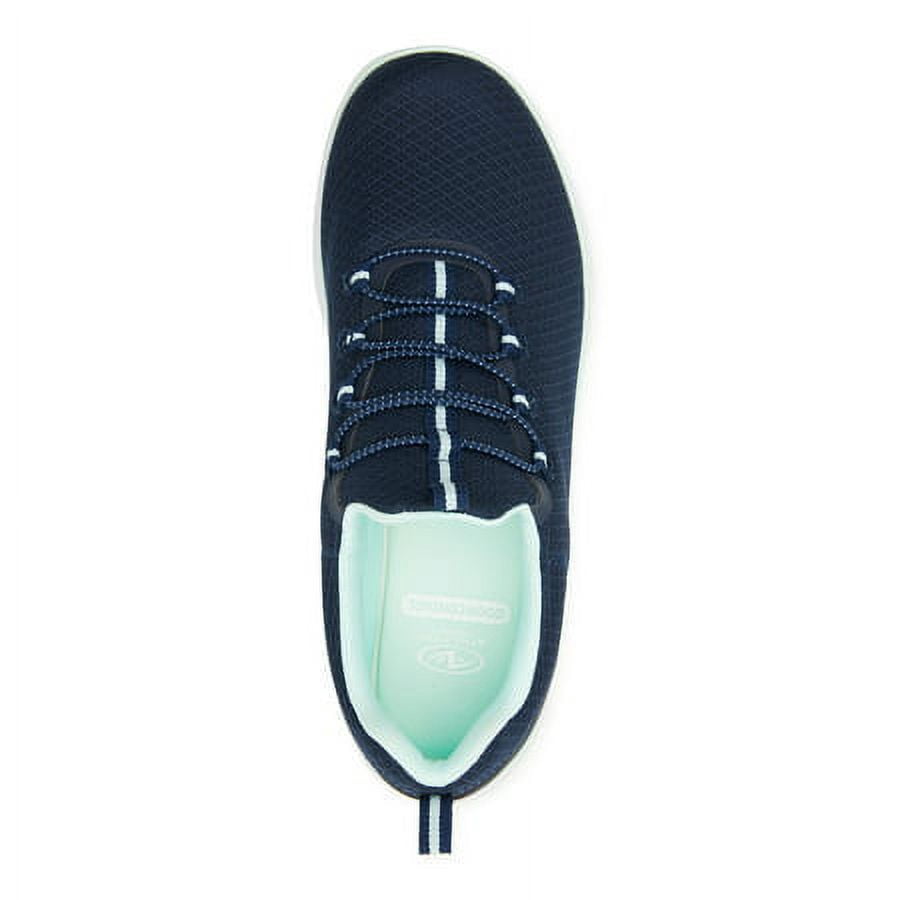 Athletic Works Women's Bungee Slip On Sneakers, Wide Width Available