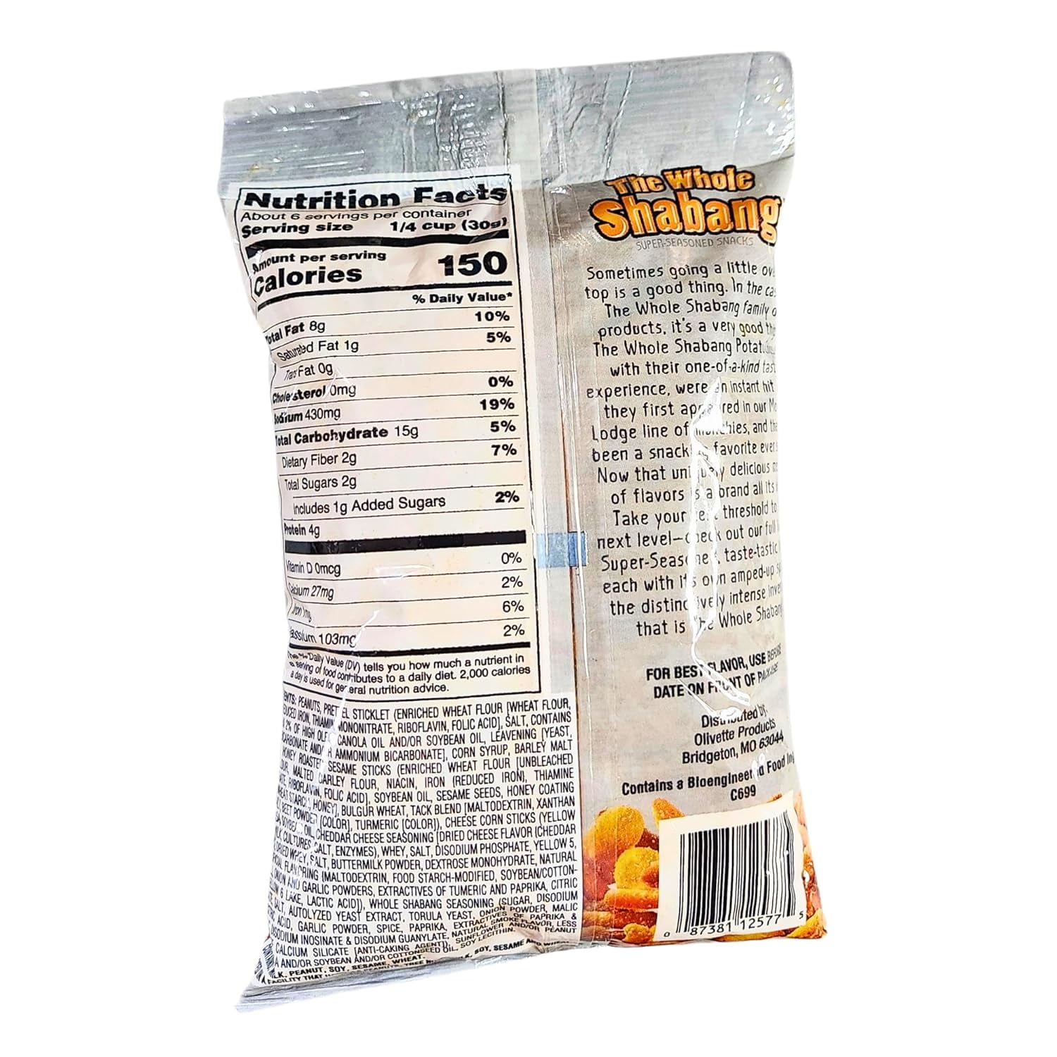The Whole Shabang Snack Mix 6 oz - 4 Pack