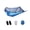 Blue, variant on Zhengfang Camping Hammock Tent with Mosquito Net & sunshade, Portable Sleeping Hammock Bug Backpacker Lightweight Outdoor Gear Swing for Hiking Travel Patio Expedition