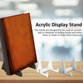 thumbnail image 3 of Cheers.US Acrylic Book Stand, Clear Acrylic Display Easel, Clear Tablet Holder for Displaying Pictures,Books,Music Sheets,Notebooks, Artworks, CDs, 3 of 7