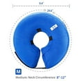 thumbnail image 5 of Protective Inflatable Collar for Dogs and Cats - Soft Pet Recovery Collar Does Not Block Vision E-Collar, Medium, 5 of 13